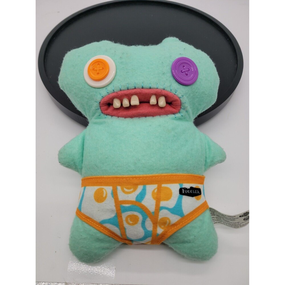 Fuggler Ugly Monster Budgie Edition 9" Gaptooth Mcgoo Fried Egg Underwear #41